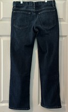 Urban Pipeline Boys Jeans Size 14 Regular Ultimate Flex Straight Leg Dark Wash