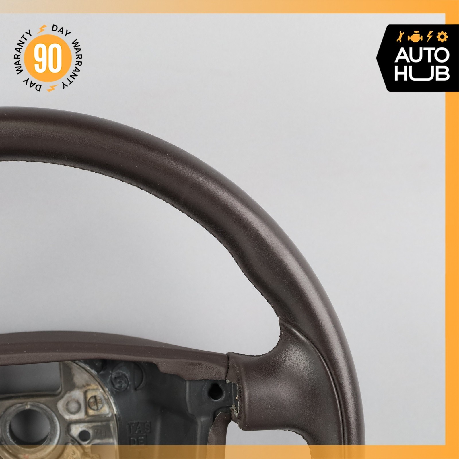 03-10 Bentley Continental GTC GT Flying Spur Driver Steering Wheel Brown OEM 43k