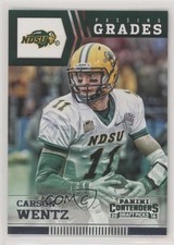 2016 Panini Contenders Draft Picks Passing Grades Carson Wentz #8 9af