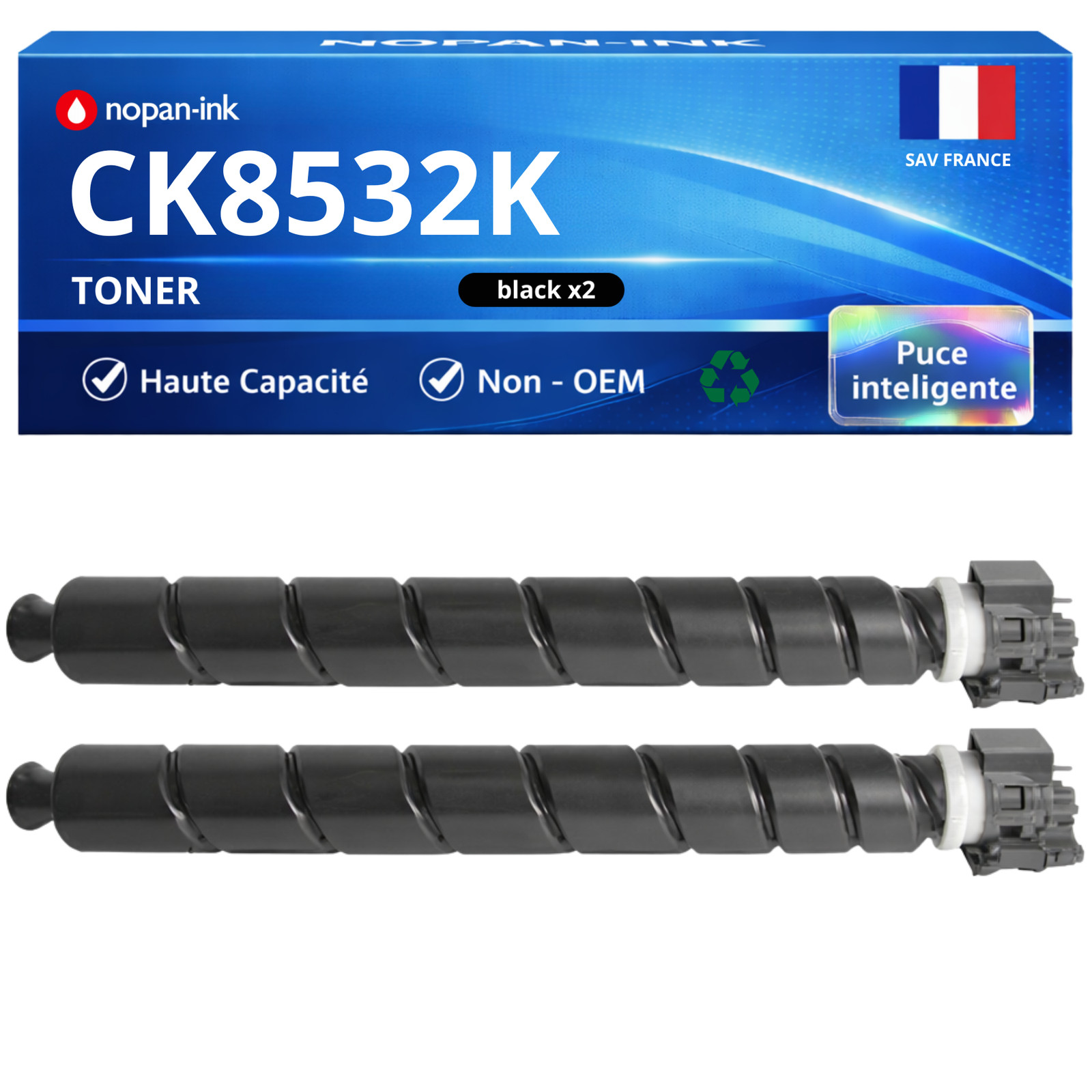 Toner CK-8532 noir pour UTAX - Idéal pour la gestion des grands volumes en secrétariat