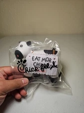 Chik Fil A Cow Plush Eat Mor Chikin Stuffed Animal Promo Toy 2024 Small 5” NEW