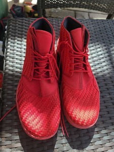 jordan chukka red