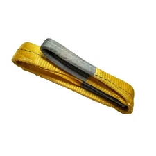 Heavy Duty 2" x3' 6' 9' 2-Ply Polyester Web Sling Flat Eye Lifting Strap 6200lbs