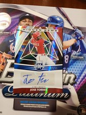 Jose Torres 2022 Panini Elite Extra Edition Hidden Gems Prospect Auto 7/25 Reds 