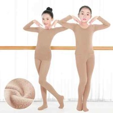 Thermal Underwear Sets Ballet Performance Winter Ballet Dance For Kids
