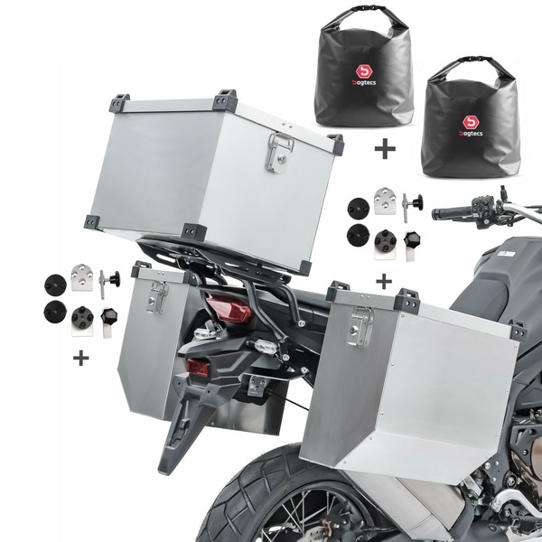Alukoffer A2 36-41L FüR Ktm 390 Duke + Topcase 45L + Innentaschen-image