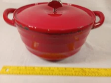 Dash of That 6-qt. Enameled Red Cast Iron Dutch Oven