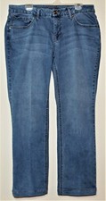 Faded Glory Womens Core Boot Blue Jeans. Size 16. EUC
