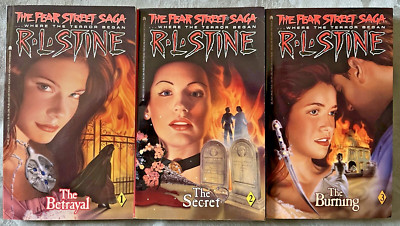 Lot of 3 The Fear Street Saga...Where the Terror Began Bks 1-3 * R.L. Stine * PB