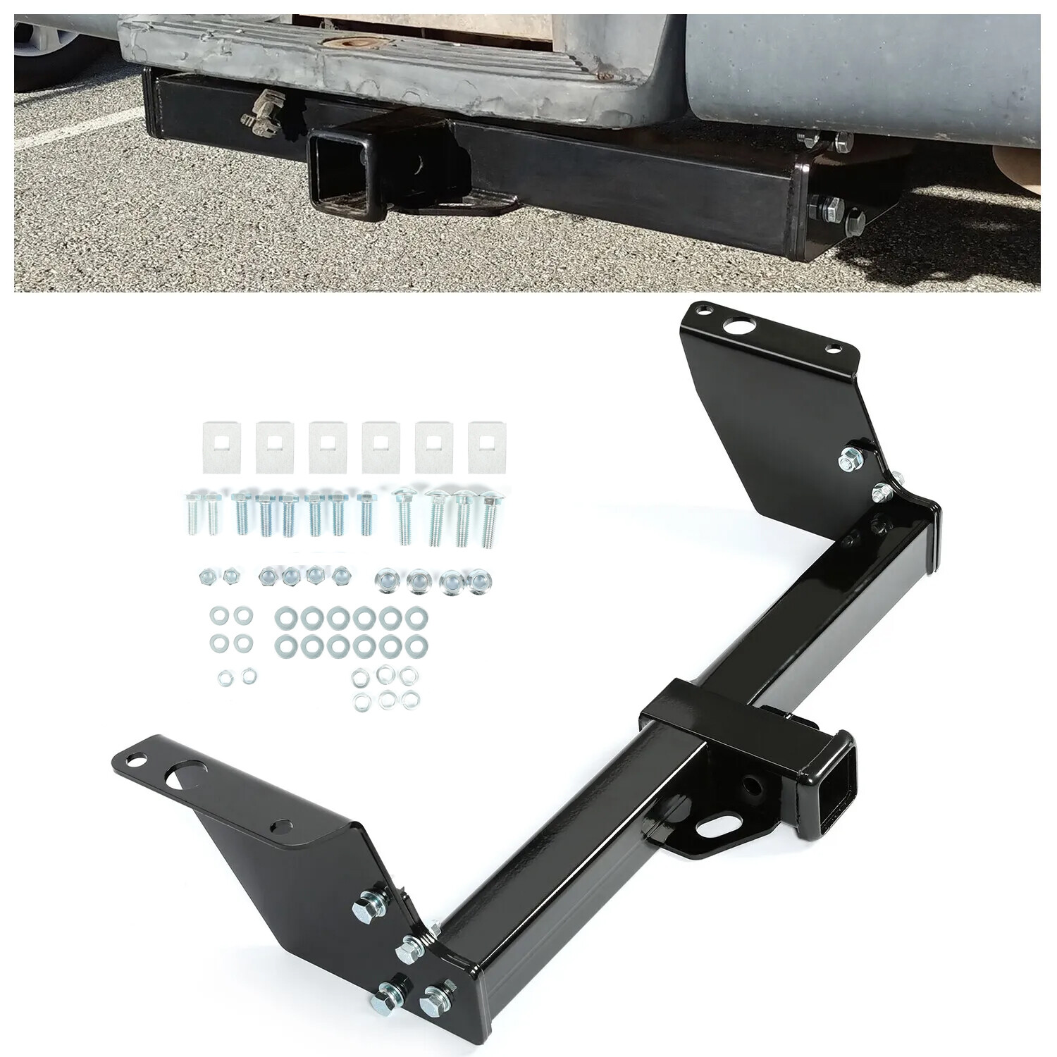 Class 3 Trailer Hitch Tow Receiver 2" For Ford Ranger 83-11 Mazda B-Series 94-09