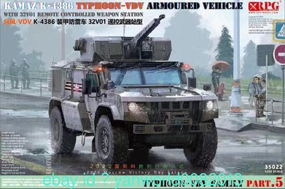 RPG 35022 1/35 Russian KAMAZ K-4386 TYPHOON-VDV ARMOURED VEHICLE