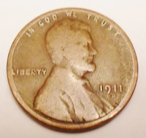 1911 D Lincoln Wheat Cent / Penny   *VG - VERY GOOD*    **FREE SHIPPING**