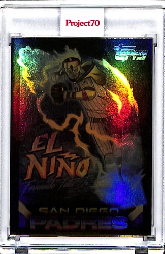 2021 TOPPS PROJECT 70 #603 - FERNANDO TATIS JR. JEFF STAPLE - RAINBOW FOIL 57/70