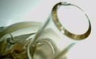 Glass Skull Decanter-Unique Storage Skull-Use It or Display it. Rare Stopper. — photo 6