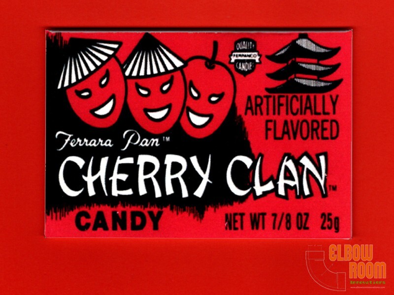 Vintage Cherry Clan candy box art 2x3