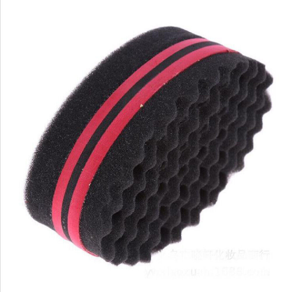 BIG Löcher Barber Haarbürste Schwamm – Für Twist, Afro & Curl Frisuren, 2er Pack
