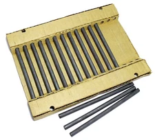 10pcs Ferrite Rod NiZn 160 x 8mm for High Q Amateur & Crystal Radio Coils USSR