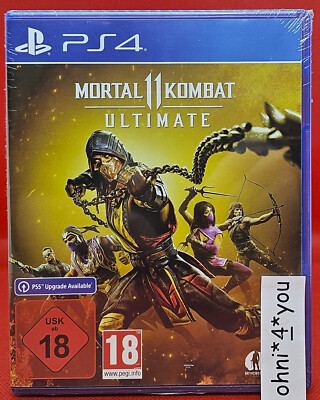 Mortal Kombat 11 Ultimate Edition PS4 Sony PlayStation 4 USK DE *NEU in Folie*