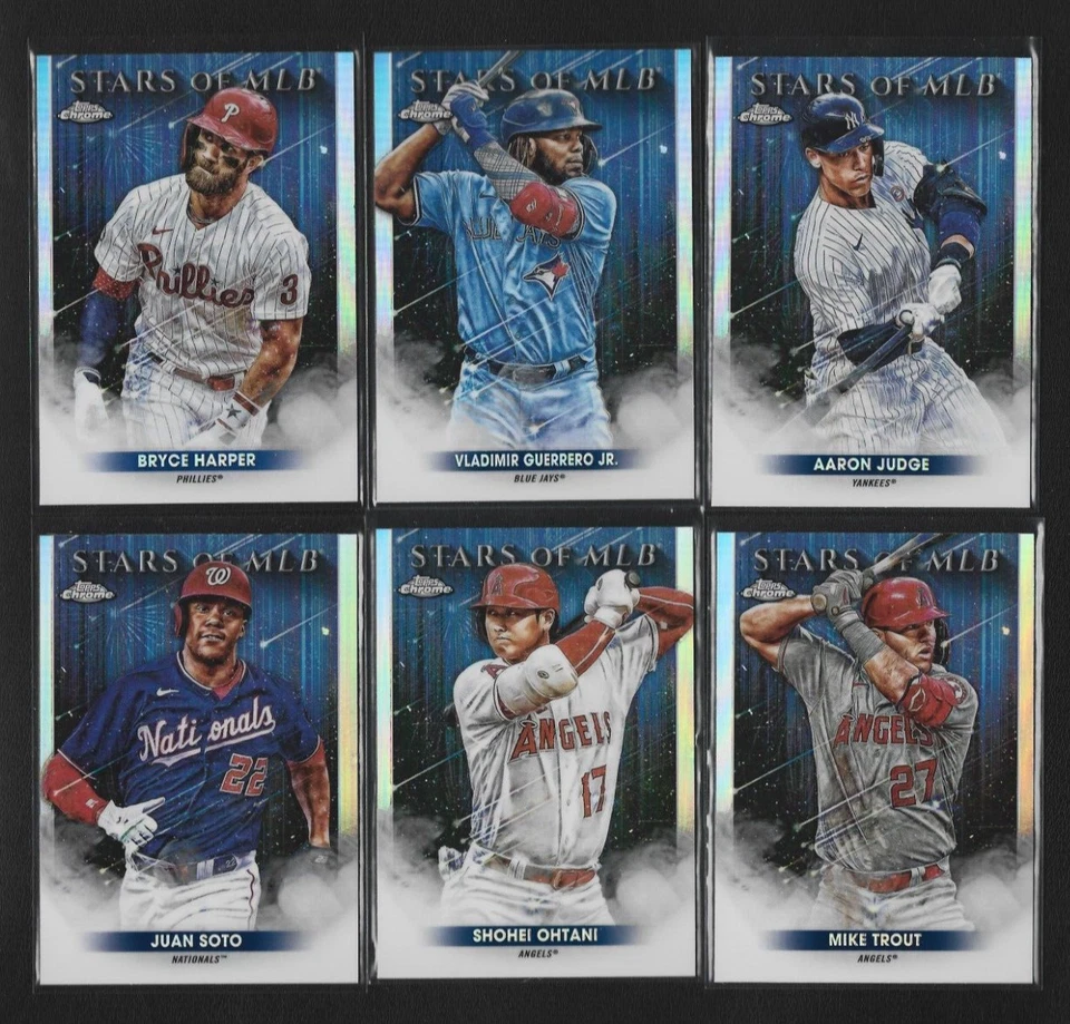 2022 Topps Series 1, 2 & Update Chrome Stars Of MLB - You Pick!!! - Image 1 of 1