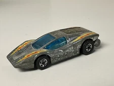 Vintage Mattel Hot Wheels - 1974 Large Charge Chrome - FUTURISTIC Die-cast