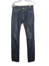 A.P.C. Petit Standard Jeans 27x33 Selvedge Japanese Distressed Straight Slim