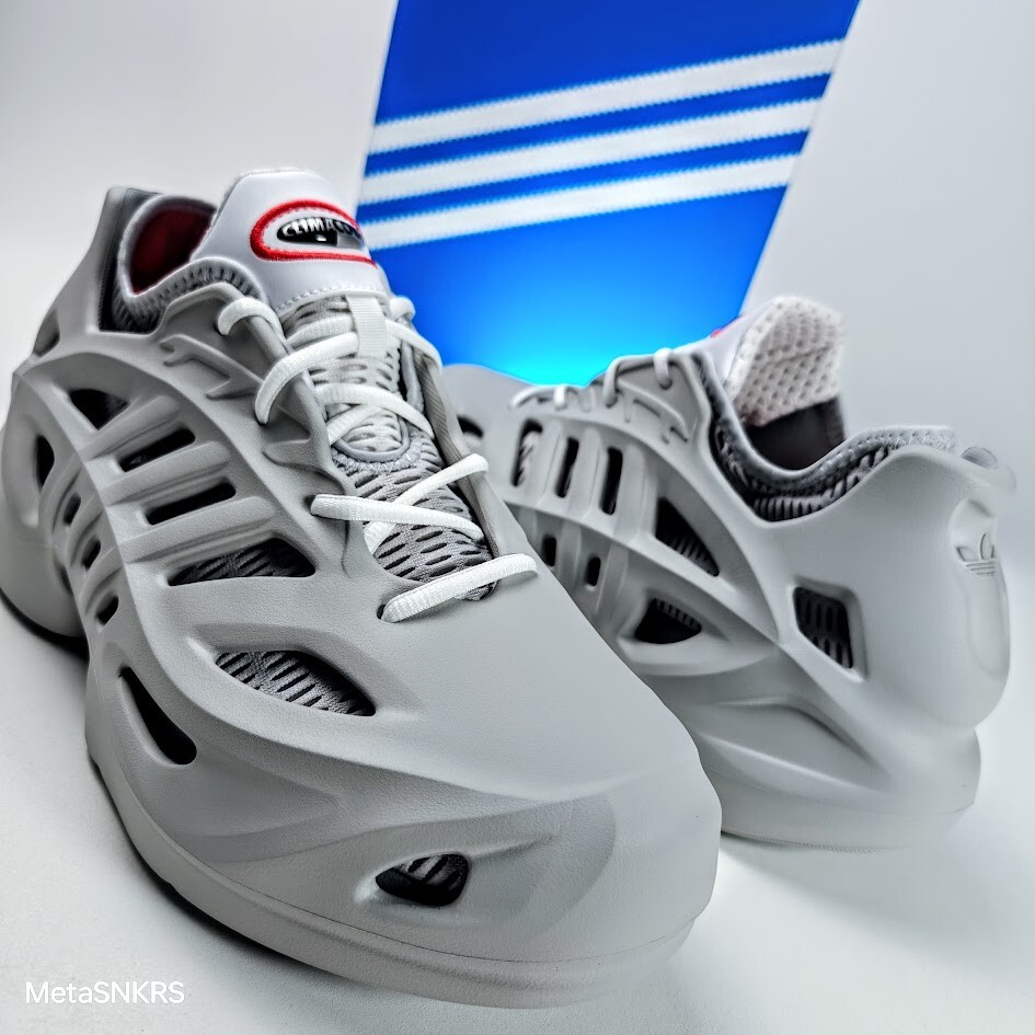 Adidas US 11.5 Men's Grey Silver White Foam Comfort Adifom Climacool  IF3935 NIB