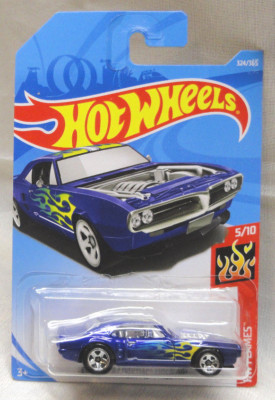2018 HOT WHEELS CUSTOM 1967 PONTIAC FIREBIRD, HW #324/365, ON