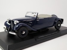 Norev Citroen Traction Cabriolet Dark Blue 1939 1/18 AMC0191104
