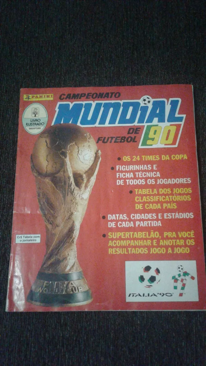 Álbum de Figurinhas - BRASIL CAMPEÃO MUNDIAL DE FUTEBOL