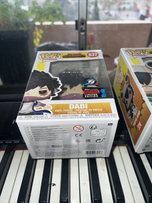 Funko Pop MHA Bundle Dabi 637 and Tsuyu Asui 374 W/Protector