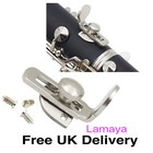 Clarinet Thumb Rest & Screws Plated Brass Musical Instrument Accessories Parts
