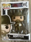 Funko Pop! “Hopper” w/ Hat Stranger Things #512 Vinyl Figure (Box Damage) MINT!