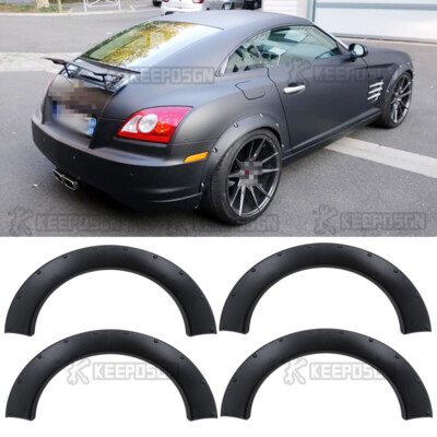 Fender Flares Wide Body Kit Wheel Arches Mudguard For Chrysler Crossfire Coupe
