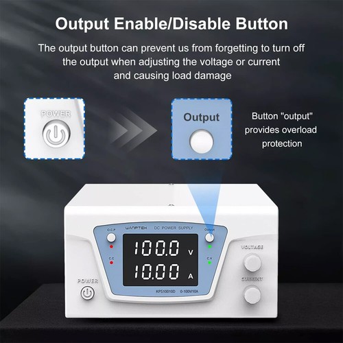 0-100V 150V 200V 300V 0-3A 5A 10A Lab Adjustable DC Bench Power Supply Variable - Picture 16 of 26