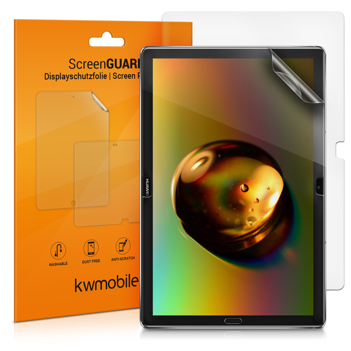 2x Schutzfolie für Huawei MediaPad M5 Lite 10 Tablet Folie matt entspiegelt