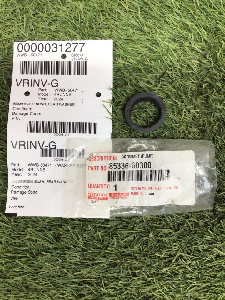 ✅ BOTELLA LAVADORA TRASERA TOYOTA 4RUNNER 2024 PN:85336-60300 OEM Foto 2 de 2