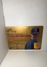 1995 Studio - Roger Clemens #16 Gold Plastic Stock