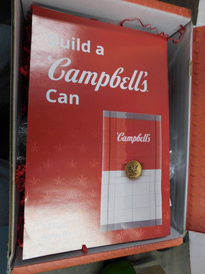 Campbell's Build a Campbell's Can 221 Piece Interlocking Blocks Set With Soup