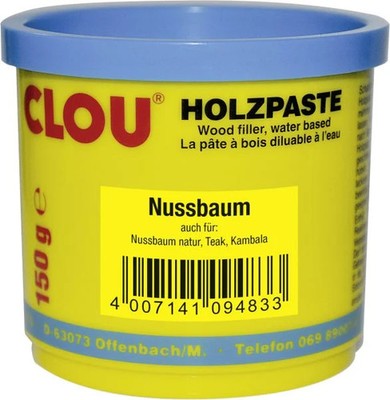 Clou Holzpaste 150 g nussbaum  Holzpaste