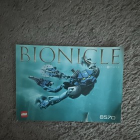 LEGO BIONICLE 8570 Toa Nuva Gali 100% Complete Set With Canister and Manual!