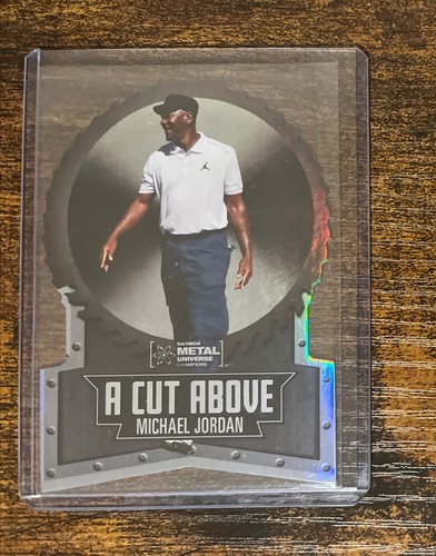 2022 Skybox Metal Universe Champions Michael Jordan A Cut Above #ACA-1 Die Cut