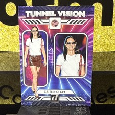 Caitlin Clark 2025 Panini Donruss WNBA “Tunnel Vision” Base Insert Indiana Fever
