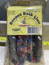 Airhead Dock Line / Boat Rope / Bungee 4 ft stretches to 5 3/4ft FREE SHIP