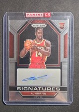 2022-23 Panini Prizm - Rookie Signatures AJ Griffin #RSI-AJG (AU, RC)