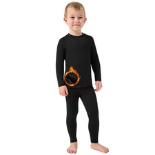Toddler Thermal Set, 2T 3T 4T 5T Kids Thermal Underwear Set for Boys Girl, Wi...