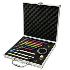 10 Tuning Forks for Sound Therapy Meditation Stress Relief & Chakra Healing