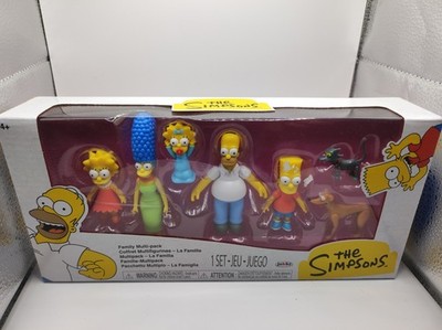 JAKKS Pacific Die Simpsons Family Multi-pack Set Homer Marge Bart Lisa 4+ 2024