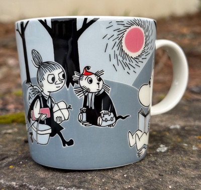 Arabia Coffee Mug Moomin Adventure Move 2013 Finland