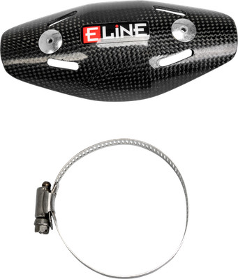 E-LINE ACCESSORIES Carbon Fiber Heat Shields - Heat Shield & Pipe Wrap