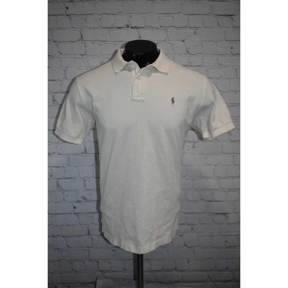 Polo Ralph Lauren Golf Polo Shirt Mens Size Large Classic White Cotton  - Image 4 of 4
